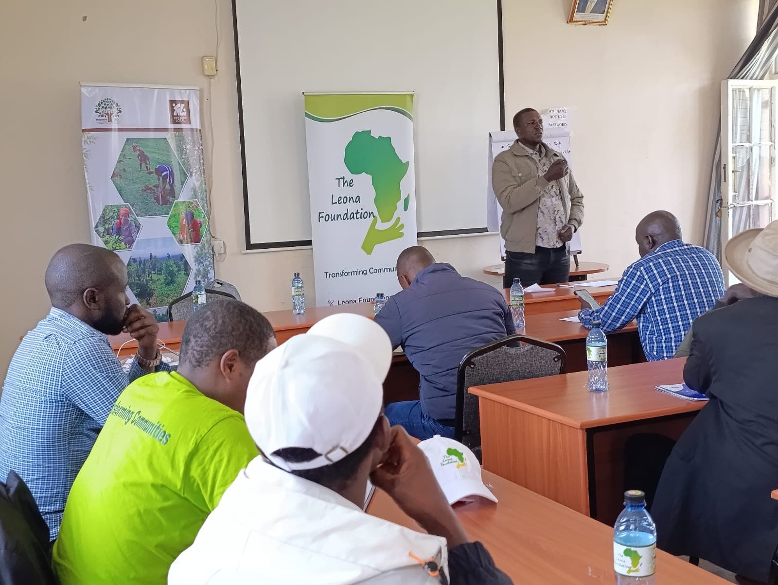 A Leona Foundation training session